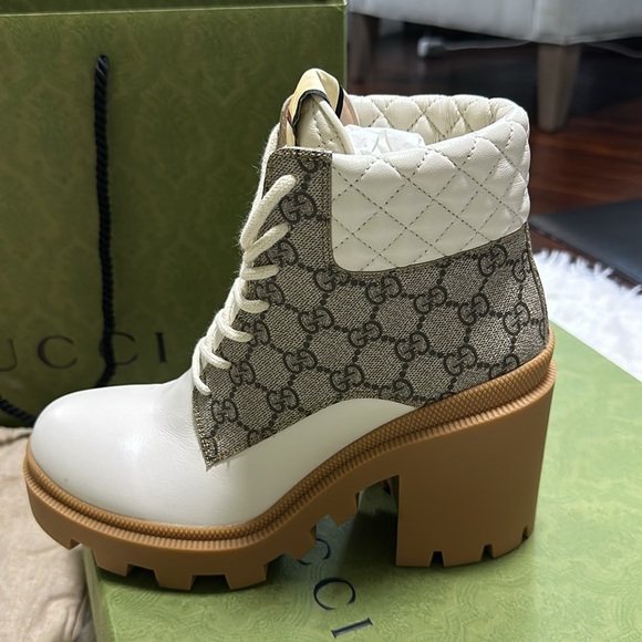 Gucci GG Supreme Boots with Bags+Box - Picture 2 of 4